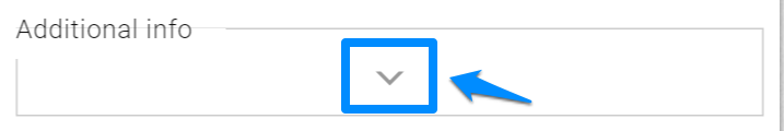 Contacts - Additional Info - Arrow