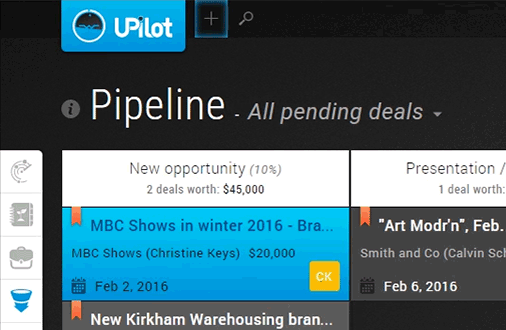 Pipeline - Select a filter view